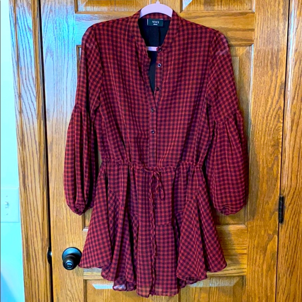 Checkered dress